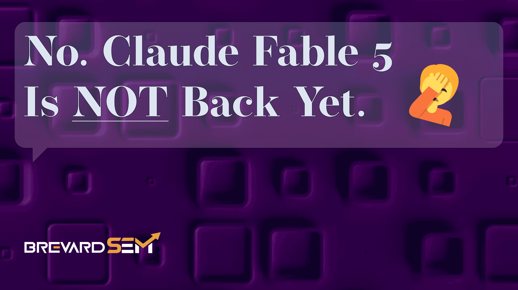 No, Claude Fable 5 Is NOT Back Yet